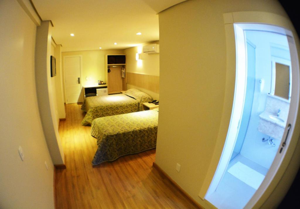 Golden Hotel - O Mais Central - Pet Friendly Chapecó Pokoj fotografie