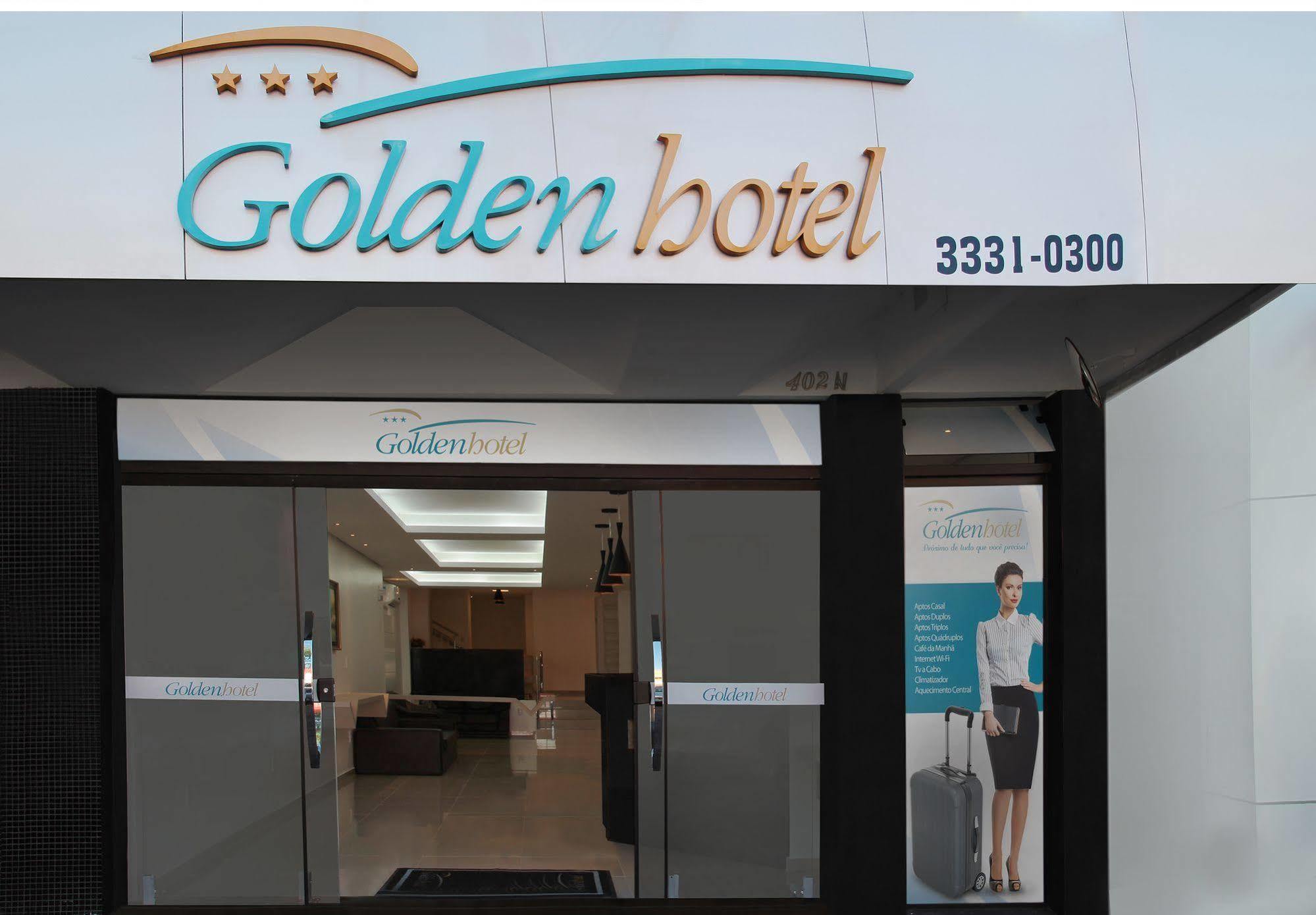 Golden Hotel - O Mais Central - Pet Friendly Chapecó Exteriér fotografie