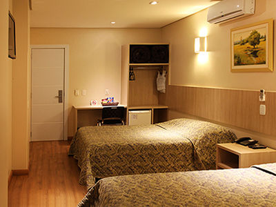 Golden Hotel - O Mais Central - Pet Friendly Chapecó Exteriér fotografie